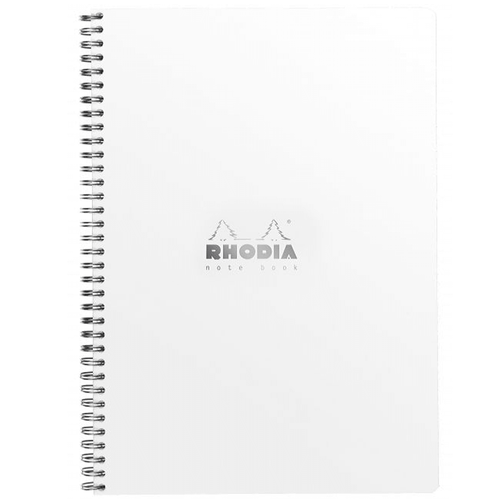 Caderno Note Book Rhodia Capa Branca A4+
